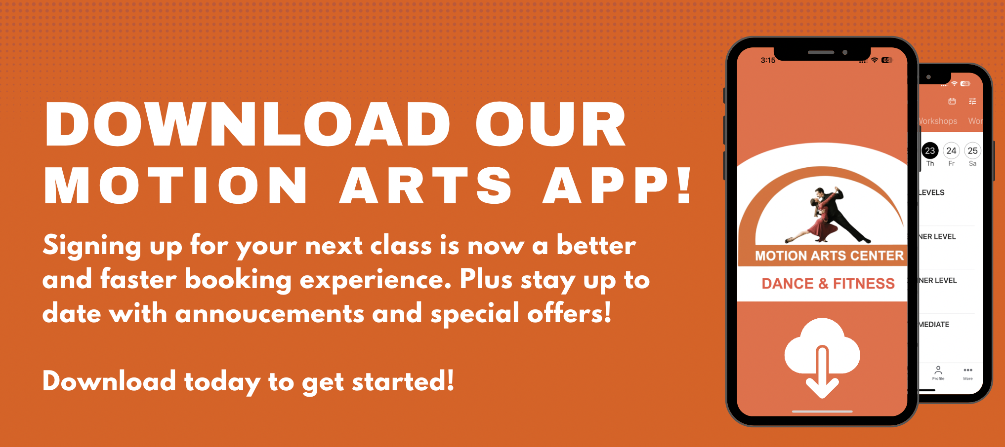 Motion Arts Center App