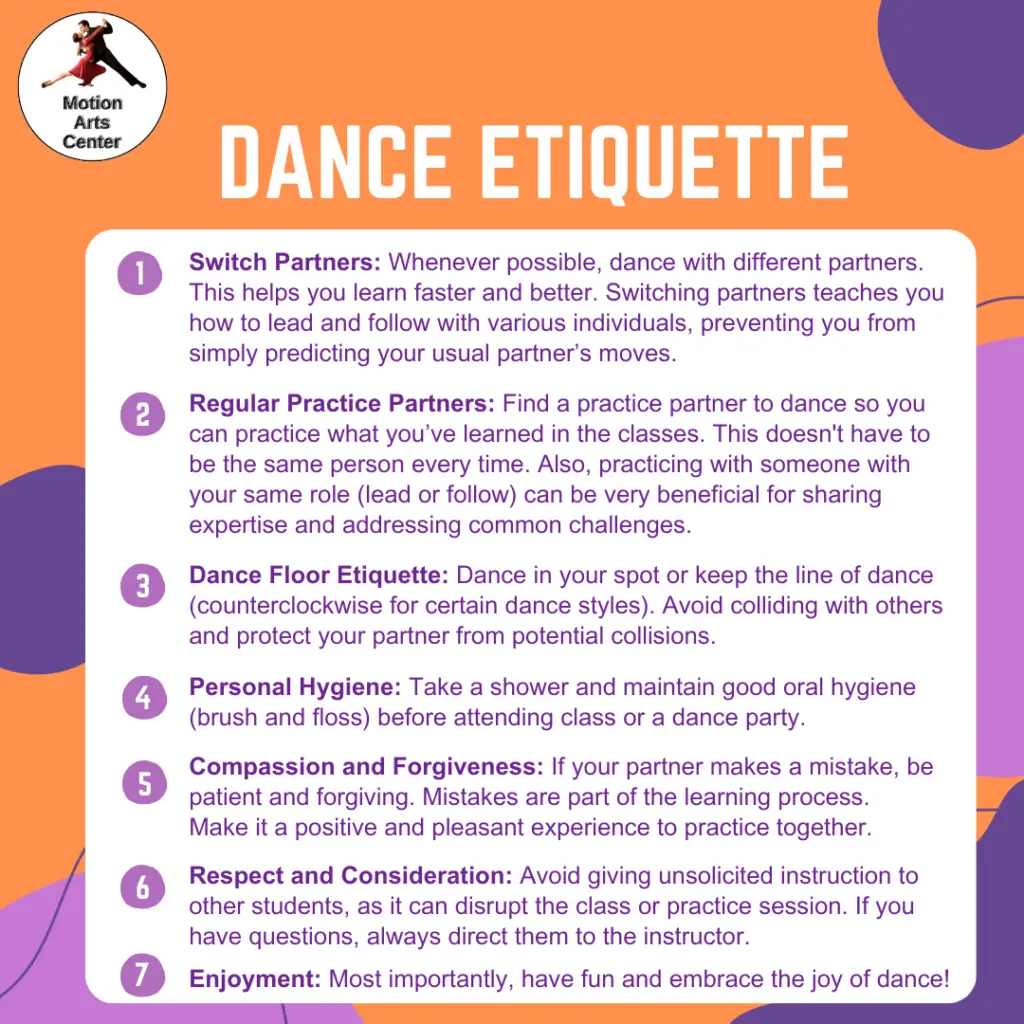 Dance Etiquette