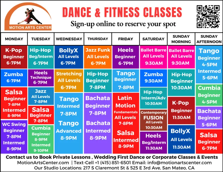 MAC CLASS SCHEDULE