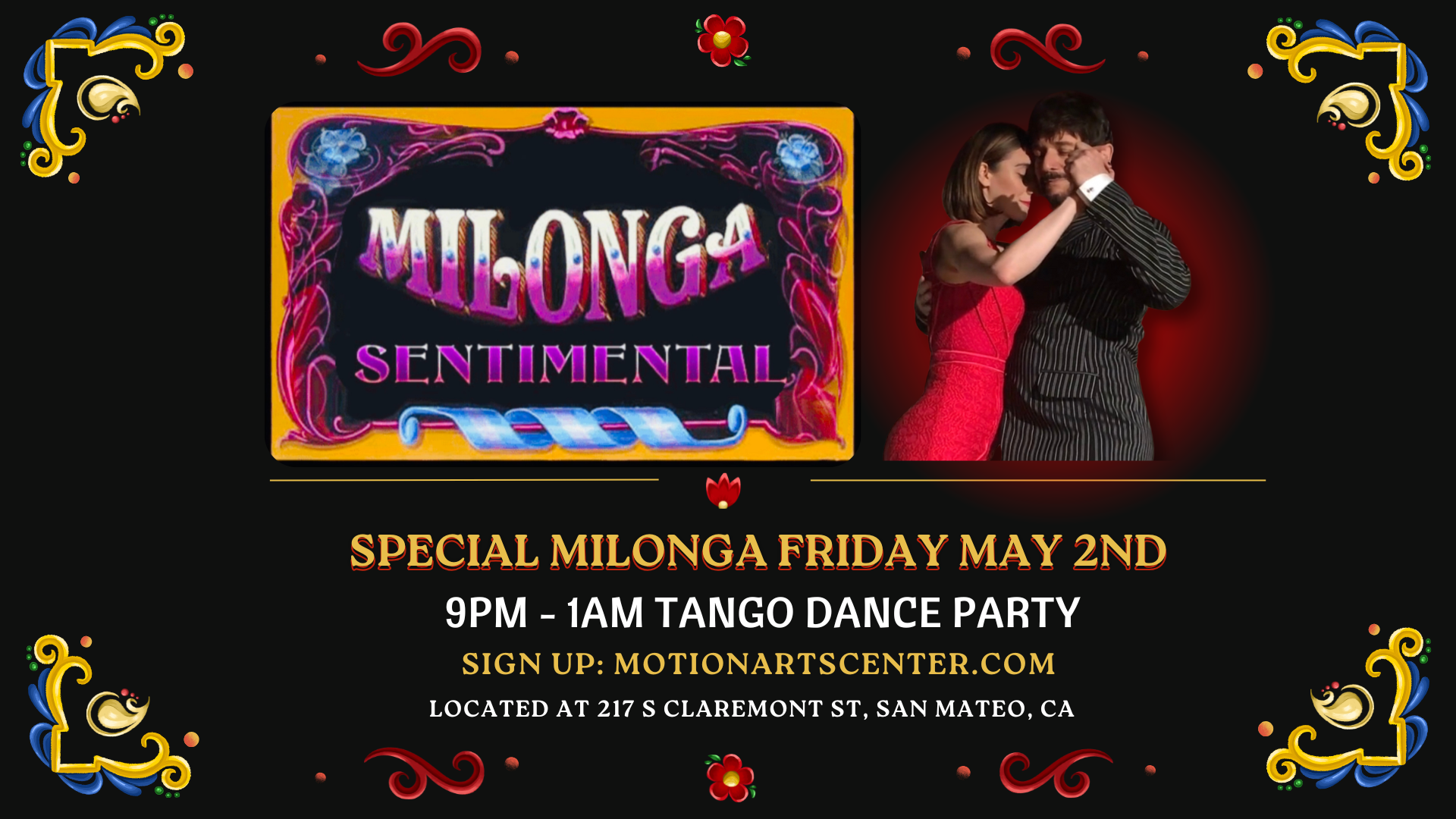 Milonga Sentimental Tango Party