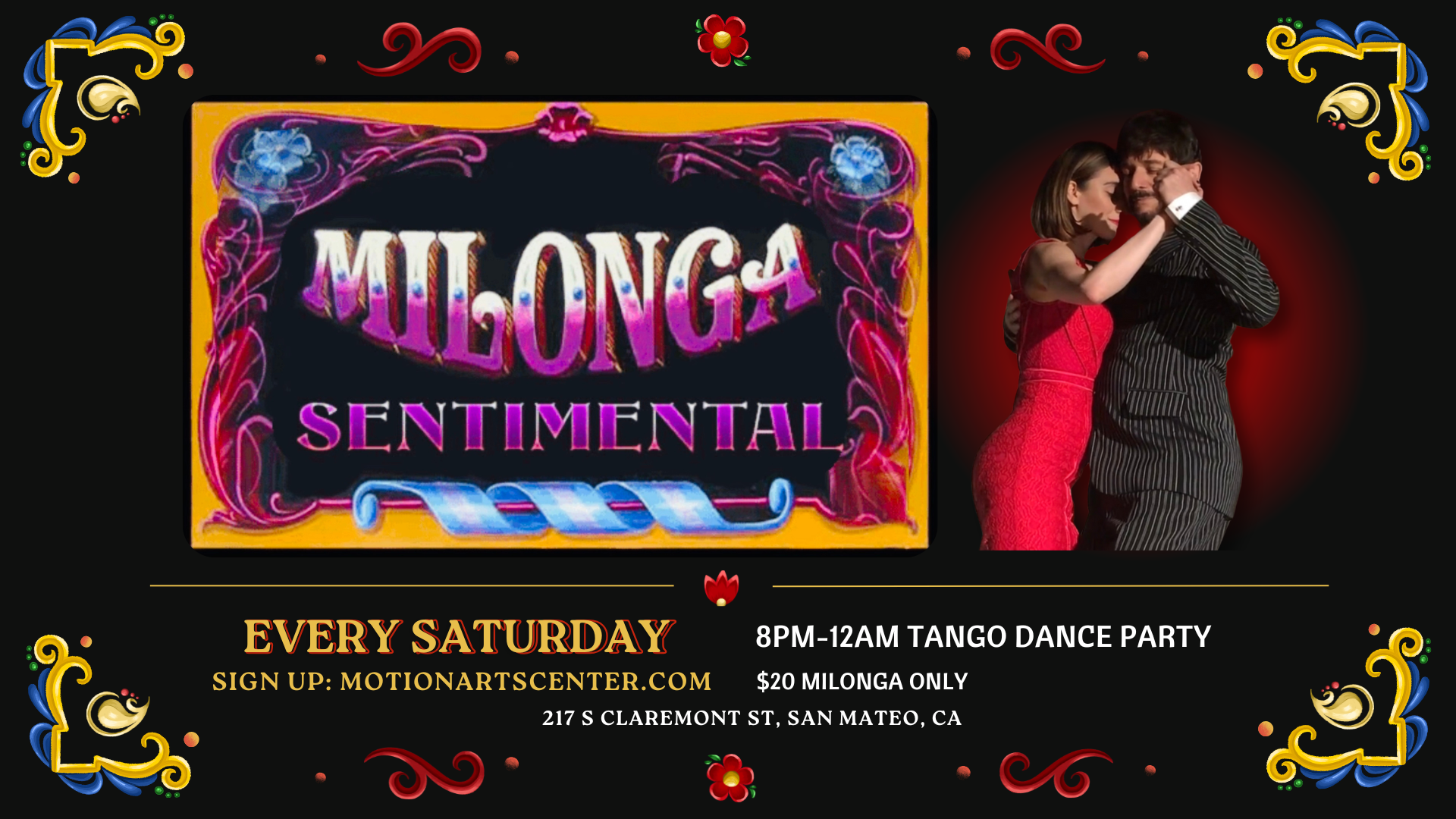 Milonga Tango Dance Party