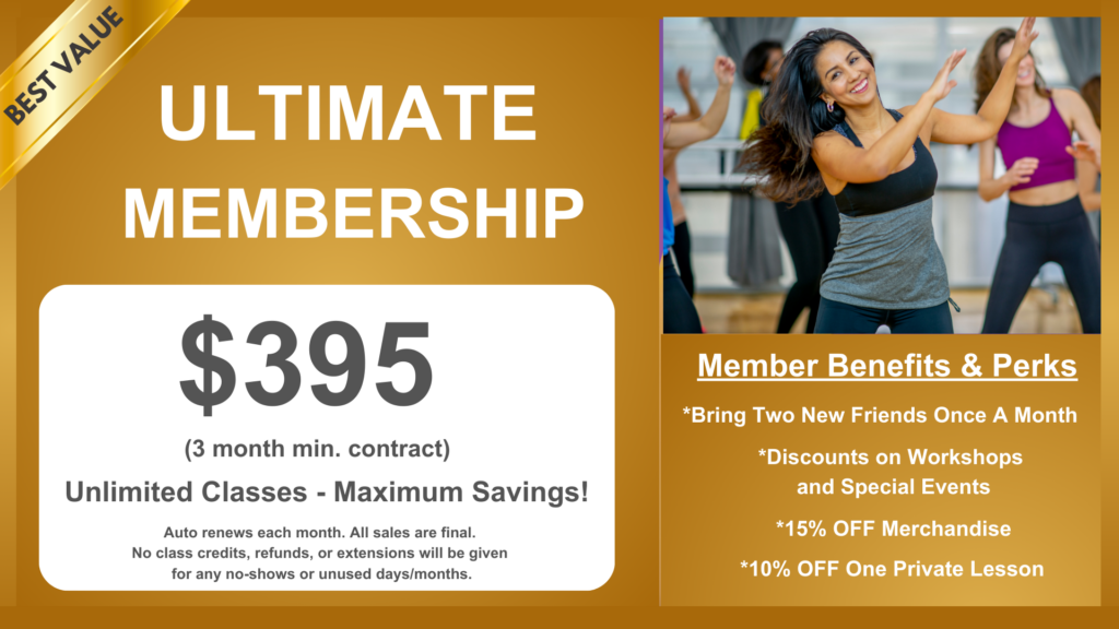 Pricing - Motion Arts Center Dance Fitness Studio